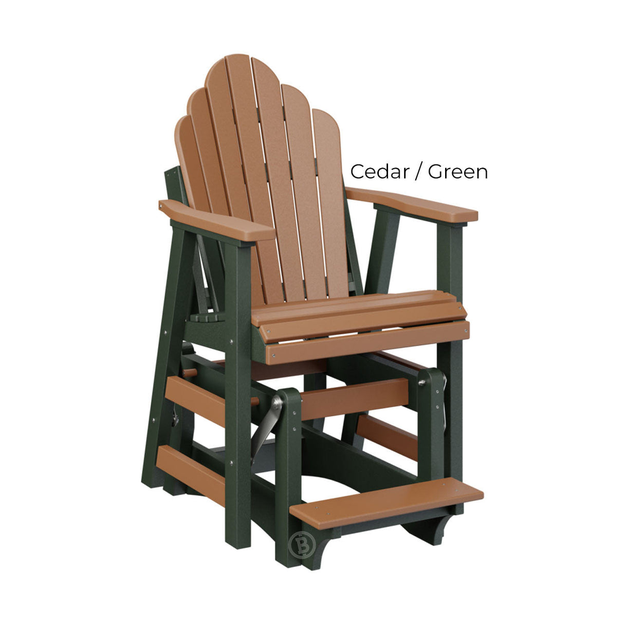Berlin Gardens Cozi-Back Single Counter Glider