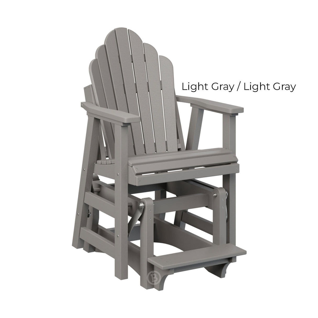 Berlin Gardens Cozi-Back Single Counter Glider