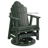 Berlin Gardens Cozi-Back Swivel Glider