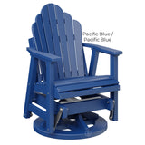 Berlin Gardens Cozi-Back Swivel Glider
