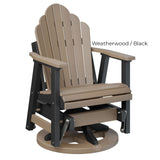 Berlin Gardens Cozi-Back Swivel Glider