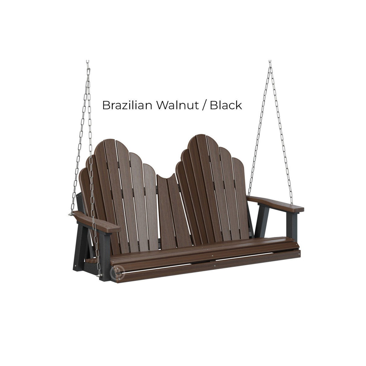 Berlin Gardens Cozi-Back Double Swing (Stainless Chains)