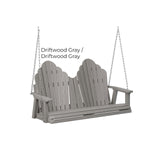 Berlin Gardens Cozi-Back Double Swing (Stainless Chains)