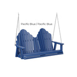 Berlin Gardens Cozi-Back Double Swing (Stainless Chains)