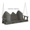 Berlin Gardens Cozi-Back Three Seat Swing w/Console (Stainless Chains)