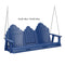Berlin Gardens Cozi-Back Three Seat Swing w/Console (Stainless Chains)