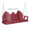 Berlin Gardens Cozi-Back Three Seat Swing w/Console (Stainless Chains)