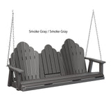 Berlin Gardens Cozi-Back Three Seat Swing w/Console (Stainless Chains)