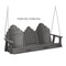 Berlin Gardens Cozi-Back Three Seat Swing w/Console (Stainless Chains)