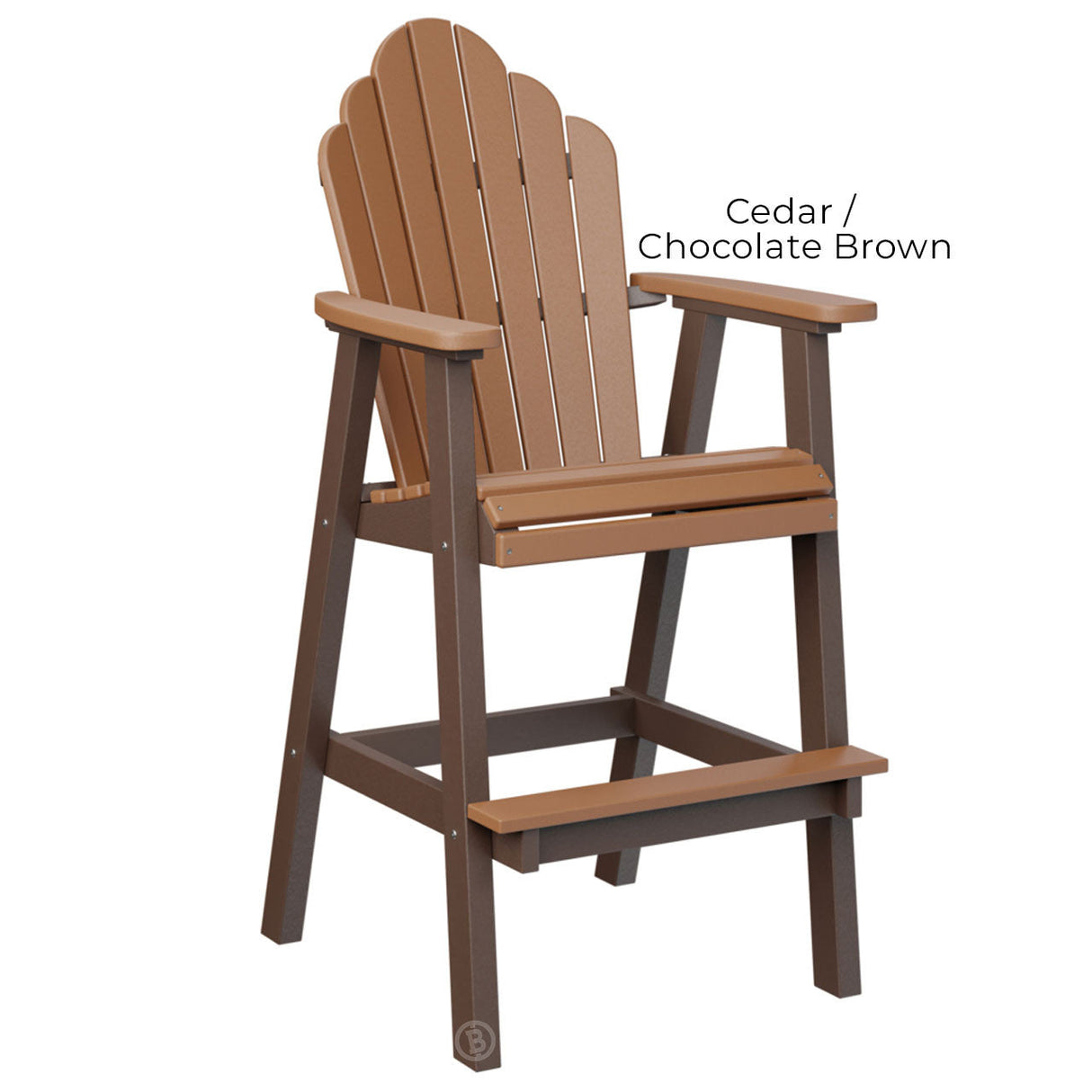 Berlin Gardens Cozi-Back 30" XT Bar Chair