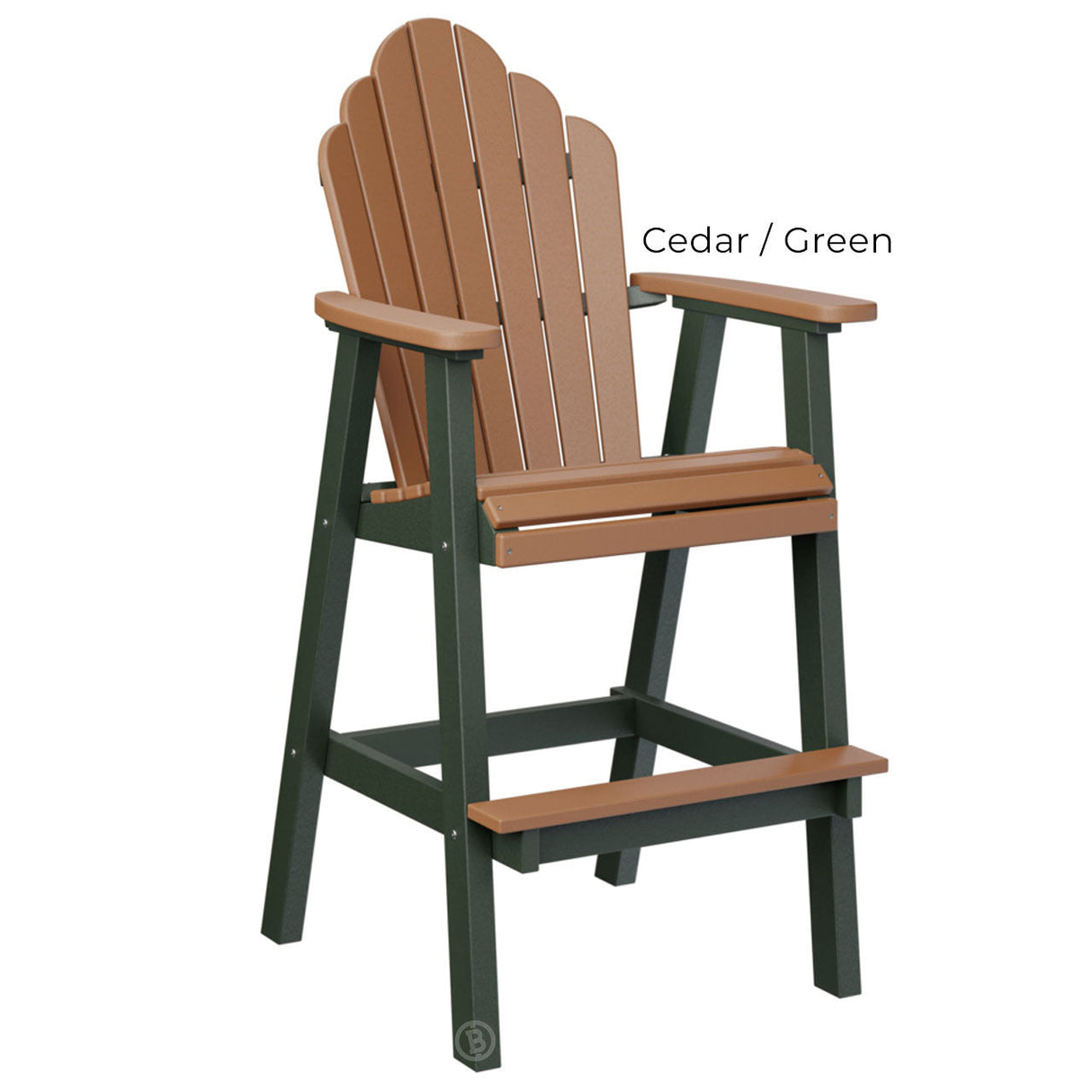 Berlin Gardens Cozi-Back 30" XT Bar Chair