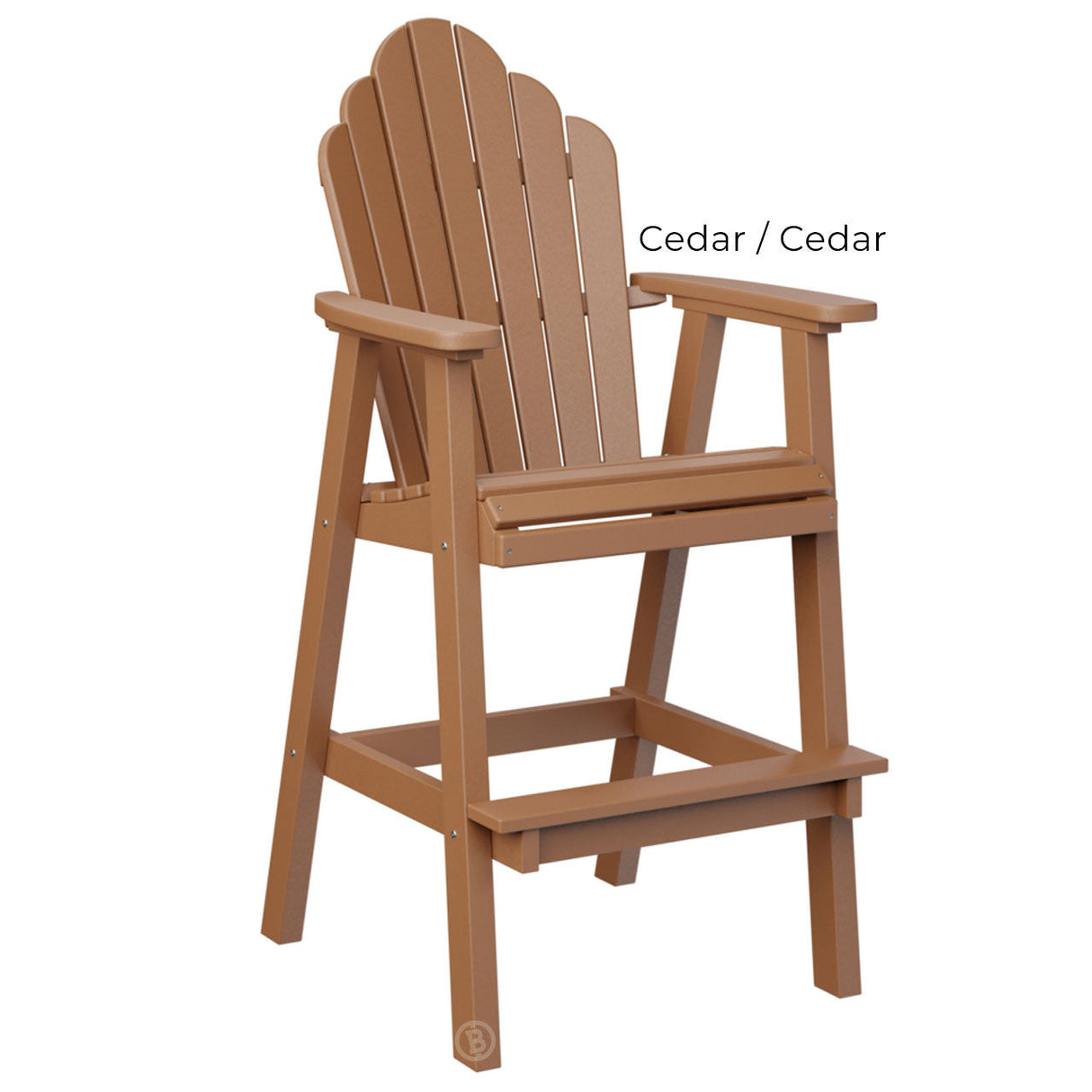 Berlin Gardens Cozi-Back 30" XT Bar Chair