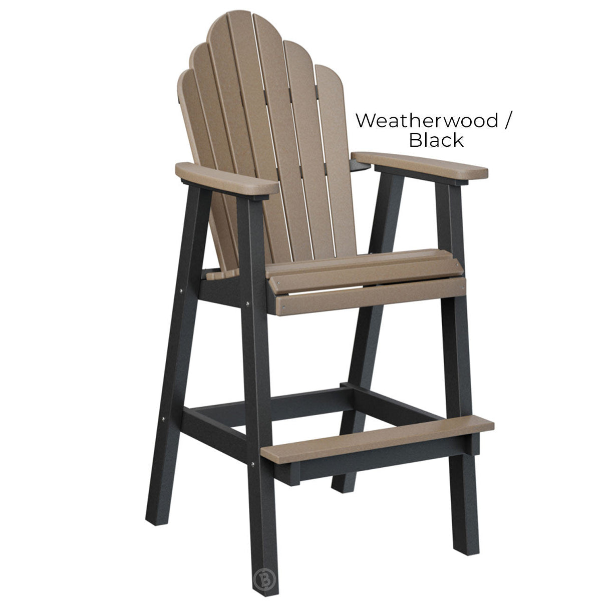 Berlin Gardens Cozi-Back 30" XT Bar Chair