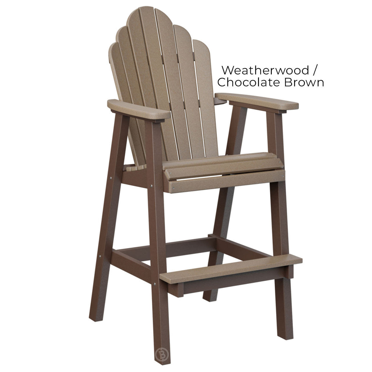 Berlin Gardens Cozi-Back 30" XT Bar Chair