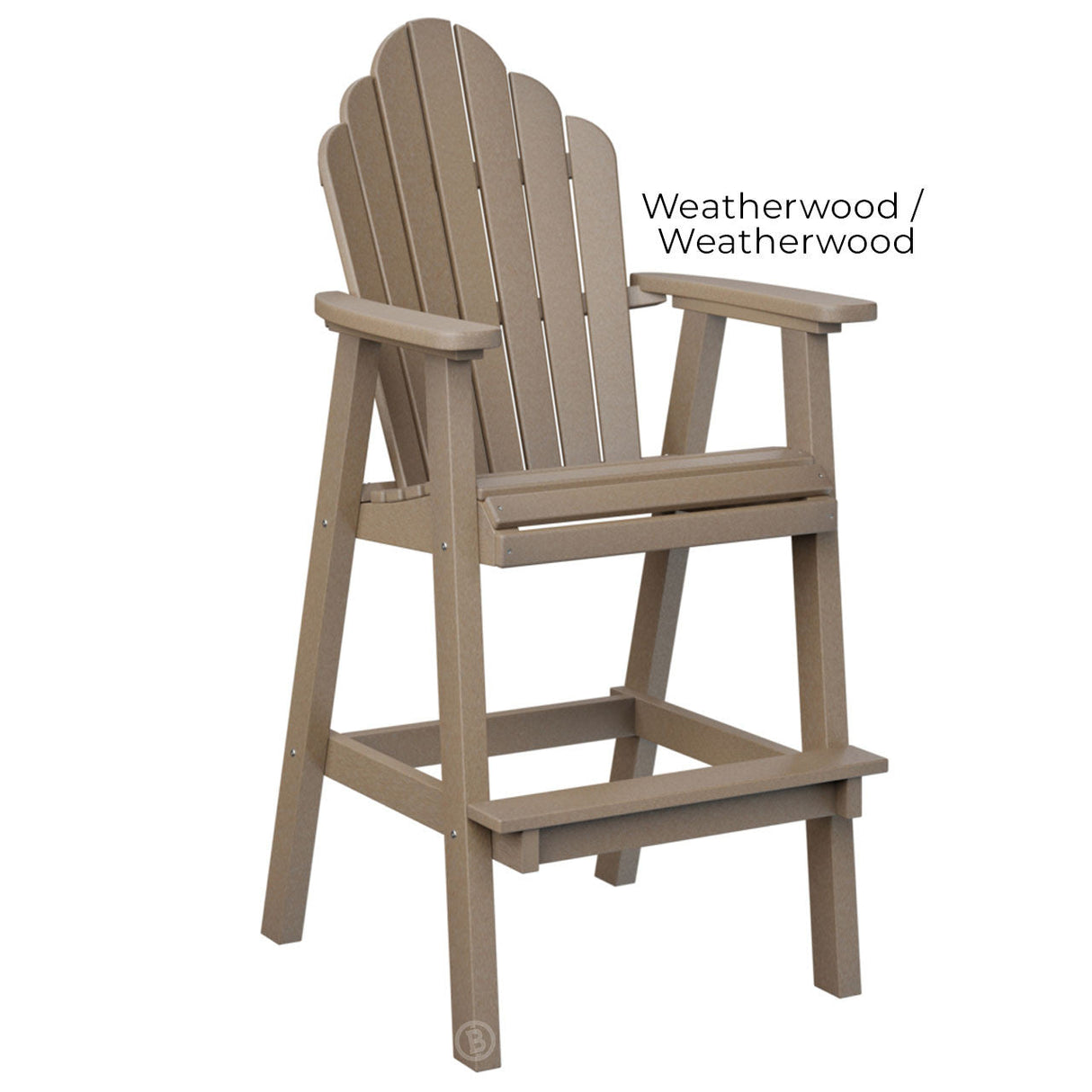 Berlin Gardens Cozi-Back 30" XT Bar Chair