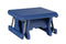 Berlin Gardens Gliding Footstool with Allochrome Brackets