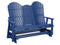 Berlin Gardens Comfo-Back Three Seat Glider w/Console Allochrome Brackets