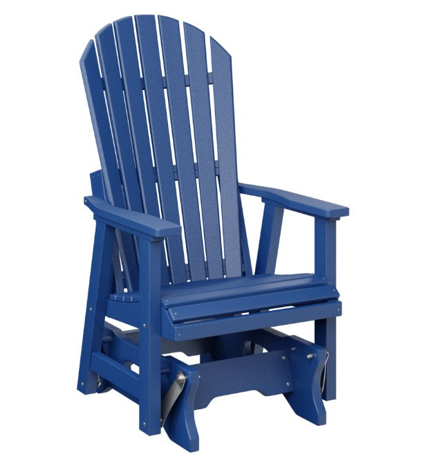 Berlin Gardens Comfo-Back Single Glider with Allochrome Brackets