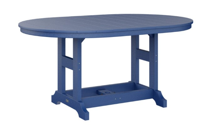 Berlin Gardens Garden Classic Standard Top 44" x 64" Oblong Counter Table