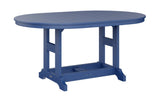 Berlin Gardens Garden Classic Standard Top 44" x 64" Oblong Bar Table