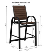 Berlin Gardens Murphy Poly Bar Chair