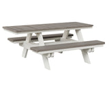 Berlin Gardens ADA Rectangular Picnic Table