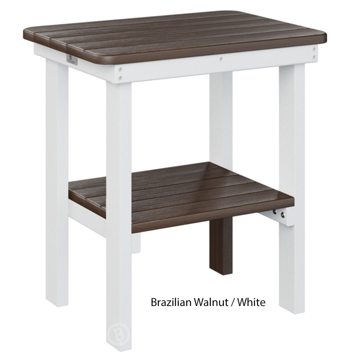 Berlin Gardens Rectangle End Table Dining Height