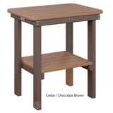 Berlin Gardens Rectangle End Table Dining Height