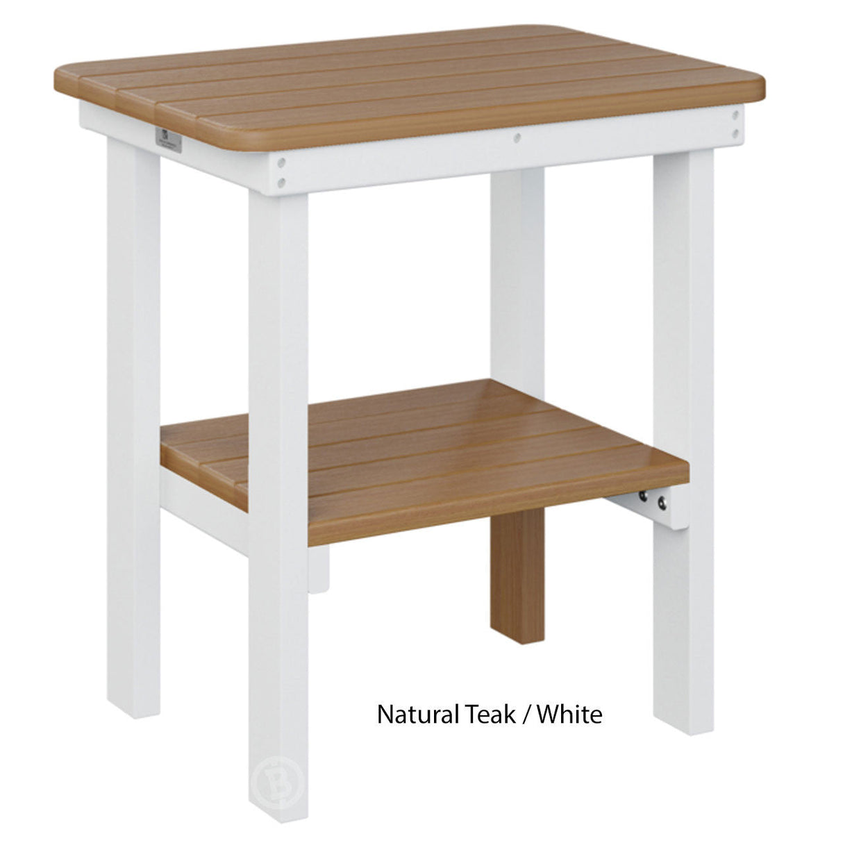 Berlin Gardens Rectangle End Table Dining Height