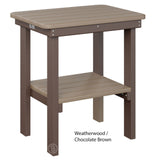 Berlin Gardens Rectangle End Table Dining Height