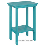 Berlin Gardens Rectangle End Table Counter Height