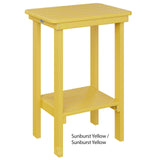 Berlin Gardens Rectangle End Table Counter Height