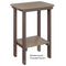 Berlin Gardens Rectangle End Table Counter Height
