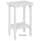 Berlin Gardens Rectangle End Table Counter Height