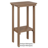 Berlin Gardens Rectangle End Table Bar Height