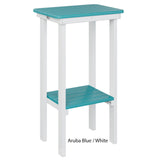 Berlin Gardens Rectangle End Table Bar Height