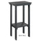 Berlin Gardens Rectangle End Table Bar Height