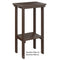 Berlin Gardens Rectangle End Table Bar Height