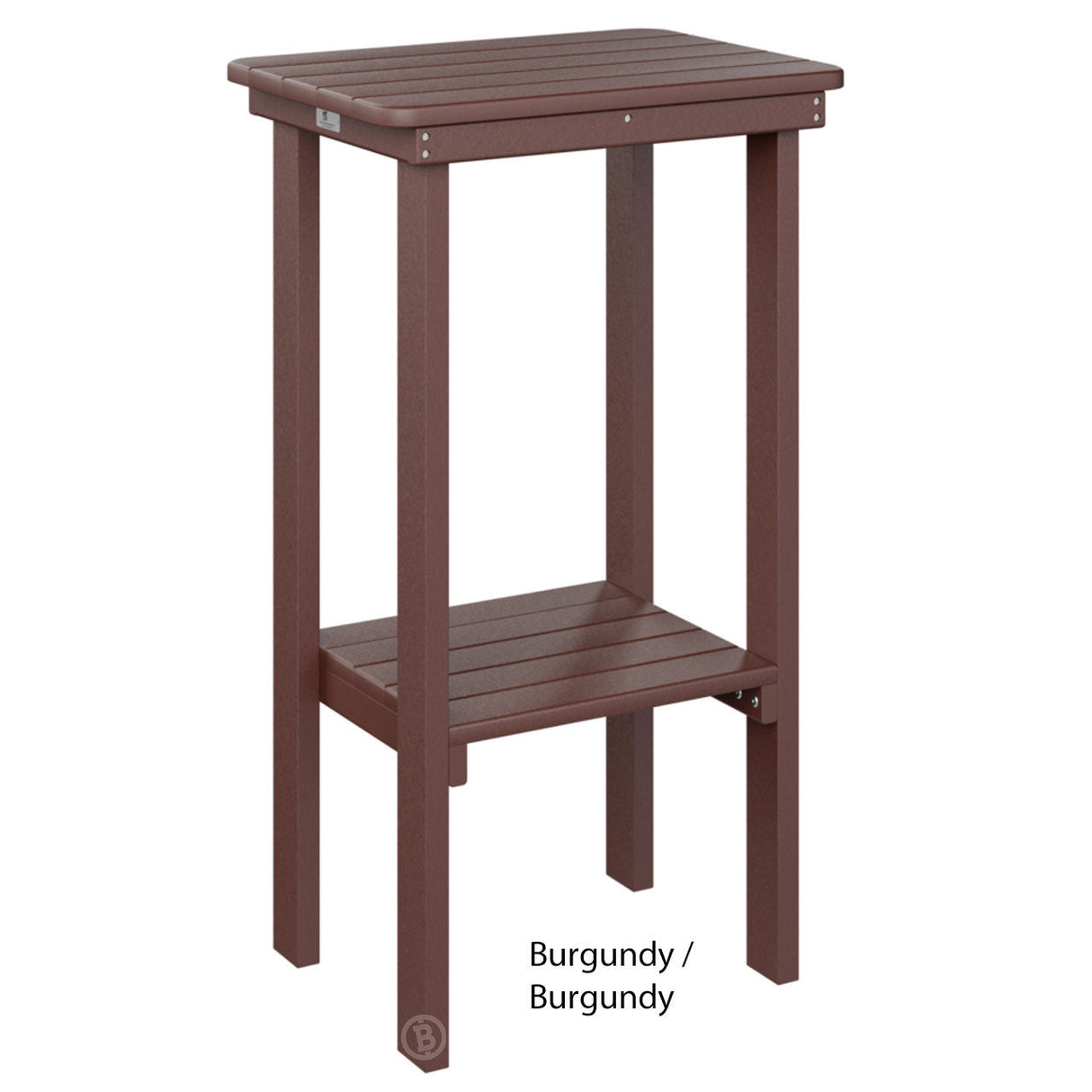 Berlin Gardens Rectangle End Table Bar Height