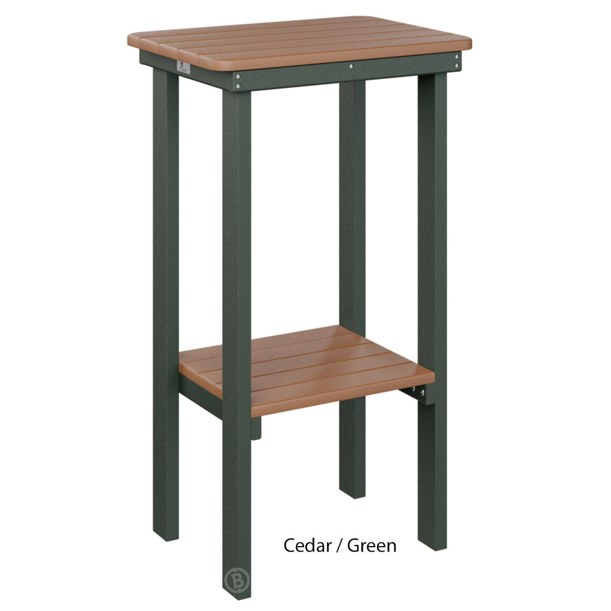 Berlin Gardens Rectangle End Table Bar Height