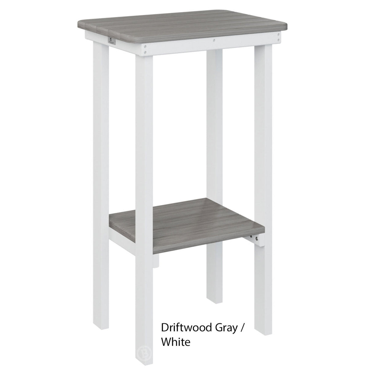 Berlin Gardens Rectangle End Table Bar Height