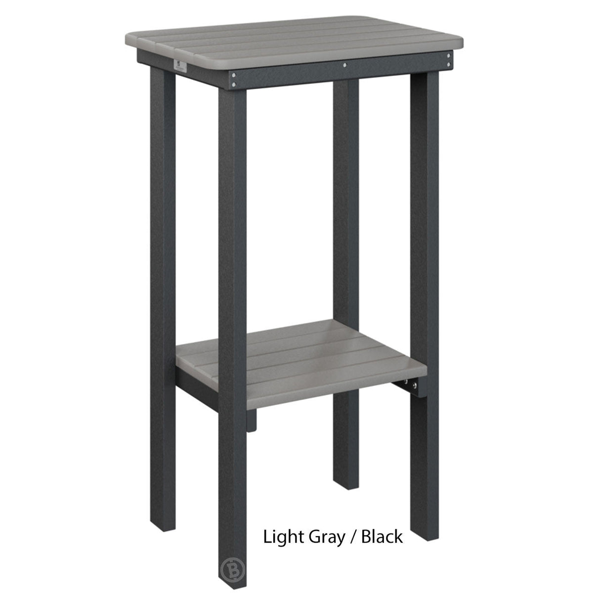 Berlin Gardens Rectangle End Table Bar Height