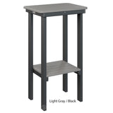 Berlin Gardens Rectangle End Table Bar Height