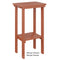Berlin Gardens Rectangle End Table Bar Height