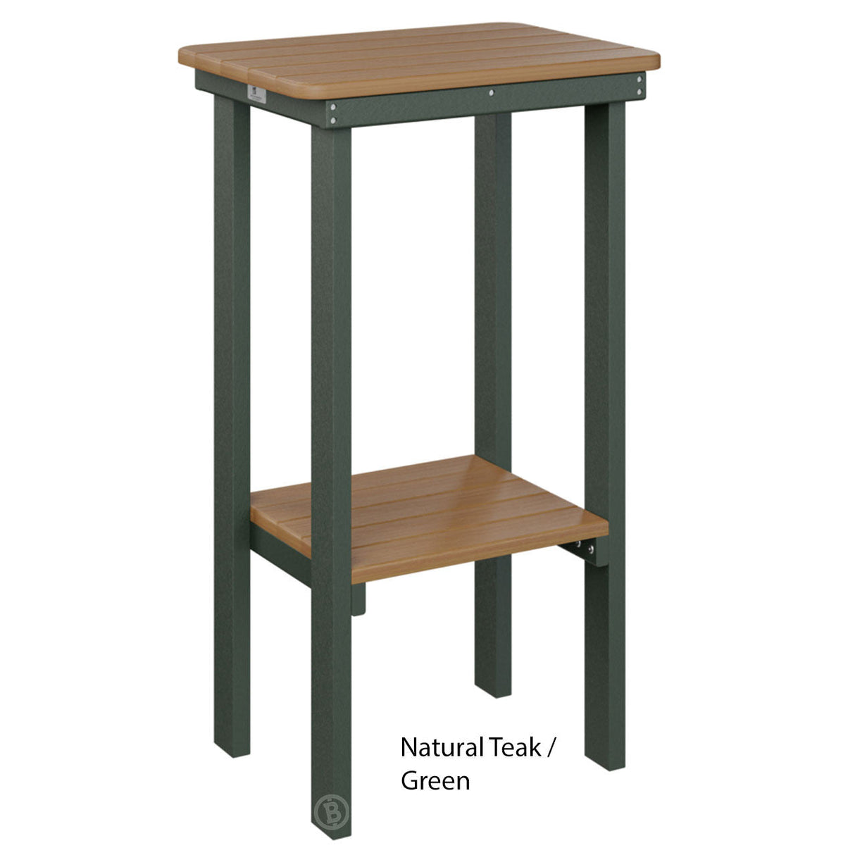 Berlin Gardens Rectangle End Table Bar Height