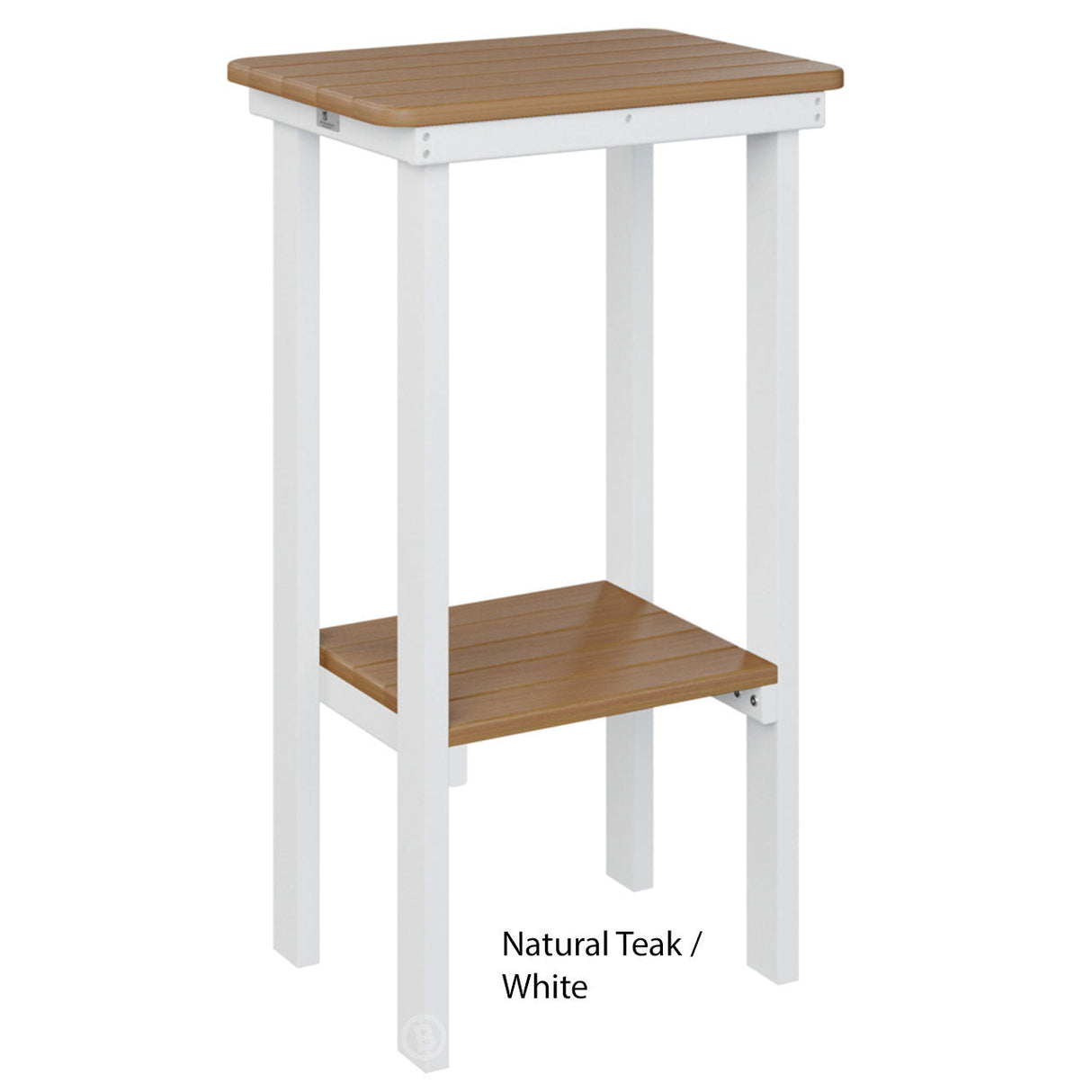 Berlin Gardens Rectangle End Table Bar Height