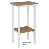Berlin Gardens Rectangle End Table Bar Height