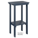 Berlin Gardens Rectangle End Table Bar Height