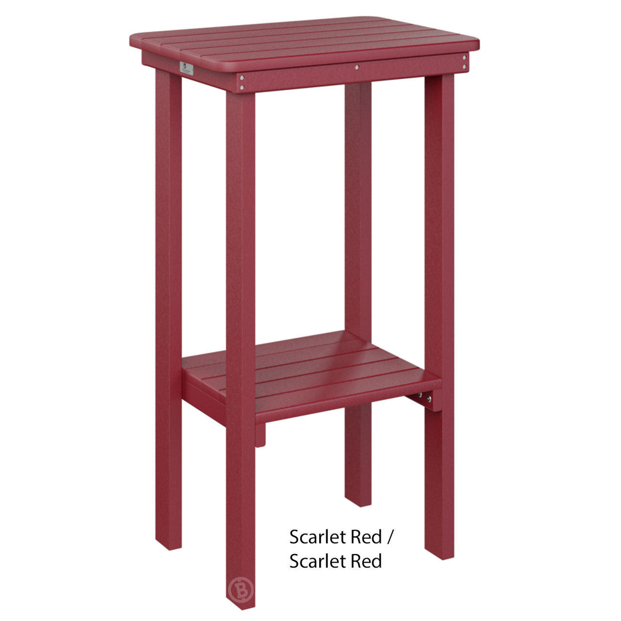 Berlin Gardens Rectangle End Table Bar Height