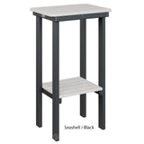 Berlin Gardens Rectangle End Table Bar Height